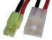 Female Tamiya - male mini-tamiya adapter lead